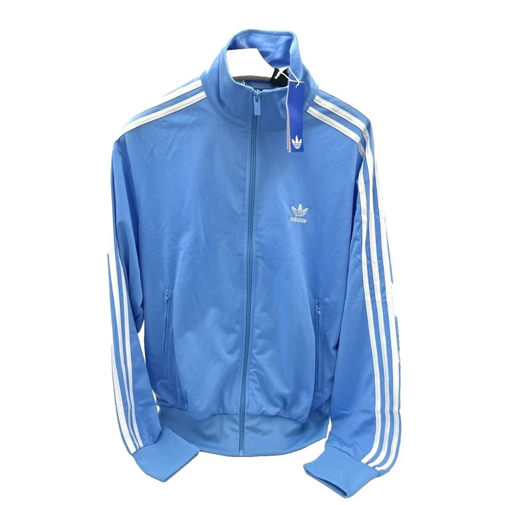 Adidas Originals Men's Firebird Track Tops Jacket Semi Blue Burst Small IR9909